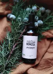 diy mimosa body oil