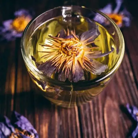 blue lotus flower tea